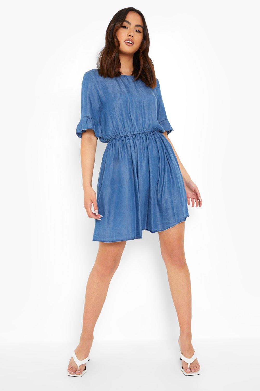 Boohoo 2024 robe jean